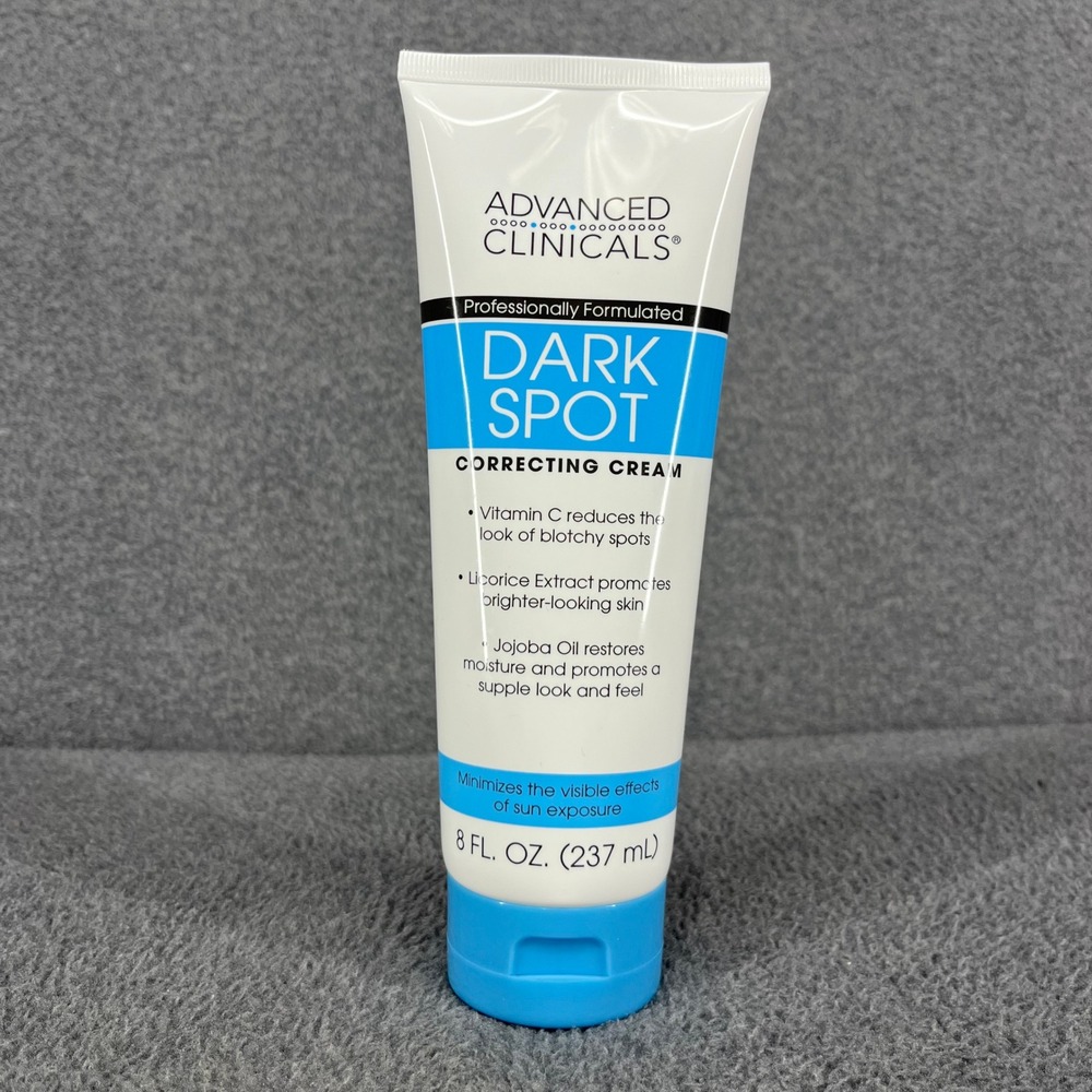 Advanced Clinicals Dark Spot Correcting Cream Vitamin C Licorice 8 oz
